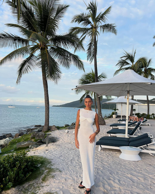 Elunara | Knit Contour Maxi Dress