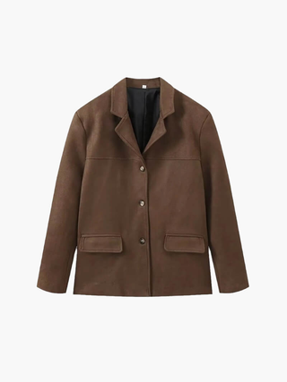 Greer | Soft Faux Suede Jacket