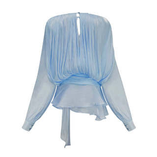 Selena | Charming Pleated Ruffled Mini Dress