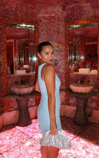 Serena | Shimmering Mini Dress