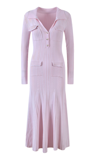 Josephine | Ribbed Midi Dress